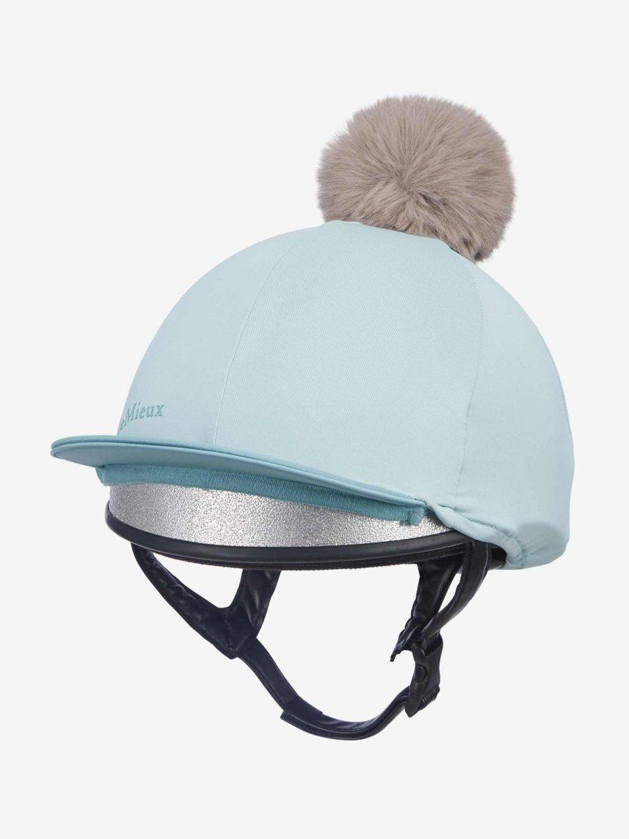 LeMieux SS25 Pom Hat Silk - Dusk Blue - One Size