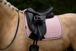 LeMieux SS25 Suede Dressage Square - Blossom - Large