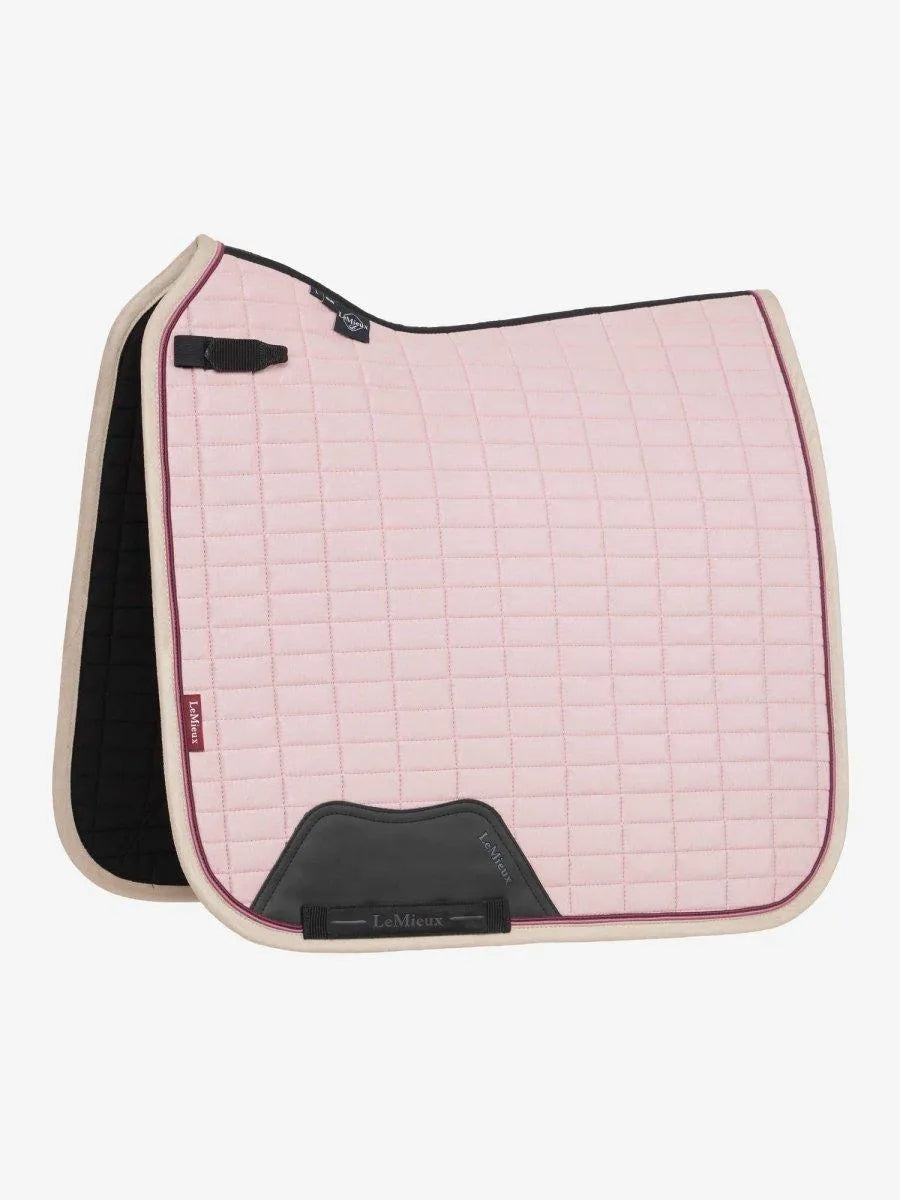 LeMieux SS25 Suede Dressage Square - Blossom - Large