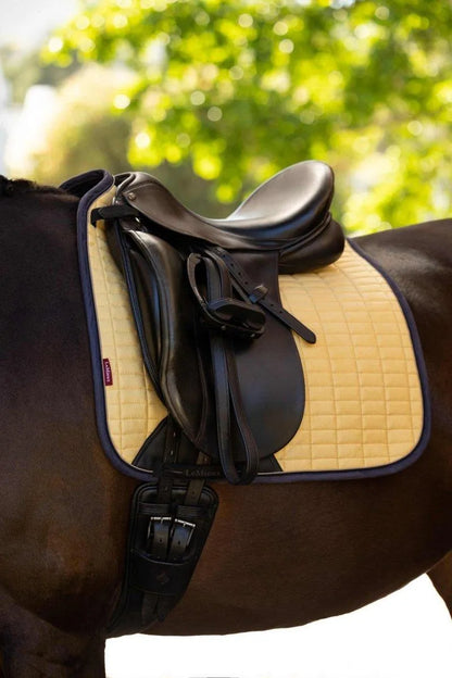 LeMieux SS25 Suede Dressage Square - Lagoon - Large