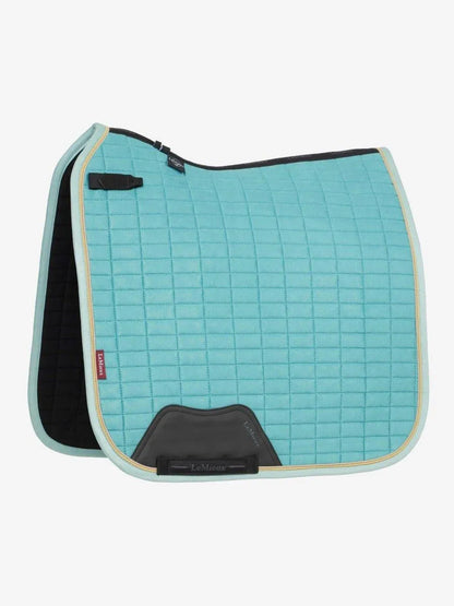 LeMieux SS25 Suede Dressage Square - Lagoon - Large