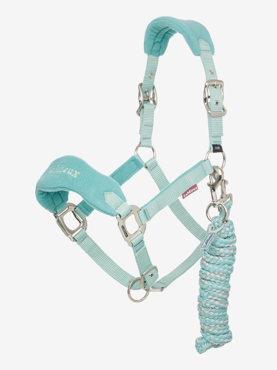 LeMieux SS25 Vogue Headcollar & Leadrope - Lagoon - Cob