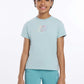 LeMieux SS25 Young Rider Arianna T-Shirt - Aqua - 7 - 8 Years