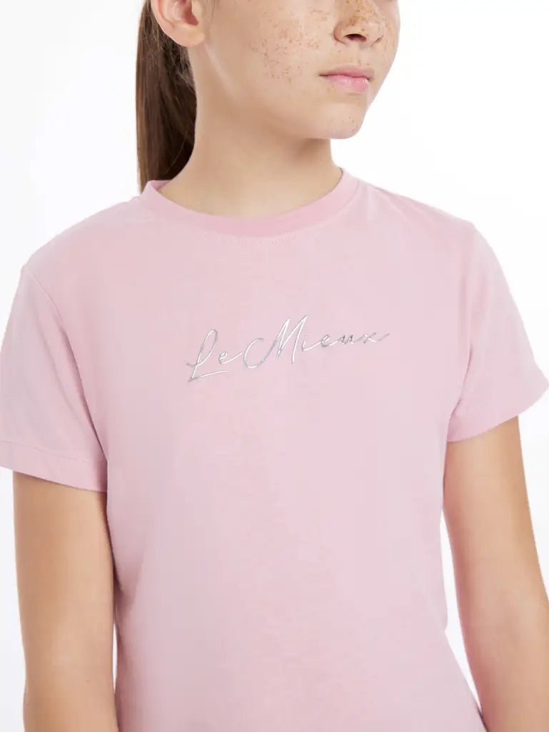 LeMieux SS25 Young Rider Arianna T-Shirt - Blossom - 7 - 8 Years