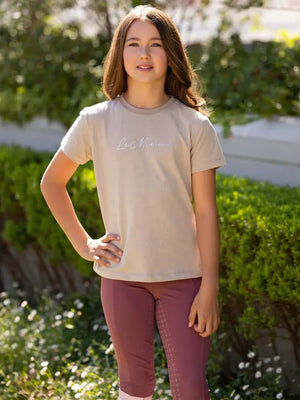 LeMieux SS25 Young Rider Arianna T-Shirt - Mimosa - 7 - 8 Years