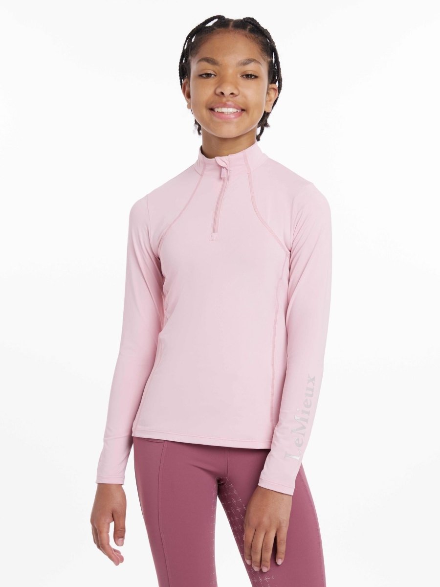 LeMieux SS25 Young Rider Base Layer - Aqua - 11 - 12 years