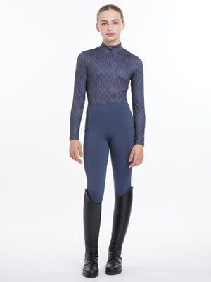 LeMieux SS25 Young Rider Clea Base Layer - Dusk Blue - 7 - 8 years