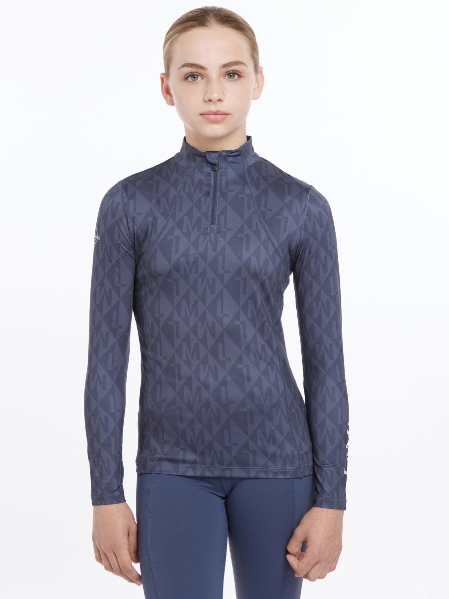 LeMieux SS25 Young Rider Clea Base Layer - Dusk Blue - 7 - 8 years