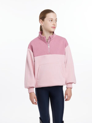 LeMieux SS25 Young Rider Kate Quarter Zip - Blossom - 11 - 12 years