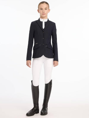 LeMieux SS25 Young Rider Kennedy Show Jacket - Navy - 7 - 8 Years