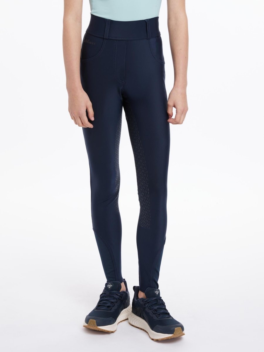 LeMieux SS25 Young Rider Remi Breggings - Navy - 11 - 12 years