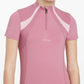 LeMieux SS25 Young Rider Short Sleeve Mia Mesh Base Layer - Peony - 11 - 12 years