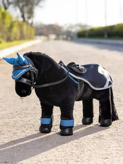 LeMieux Toy Pony Exercise Sheet Navy - Navy - One Size