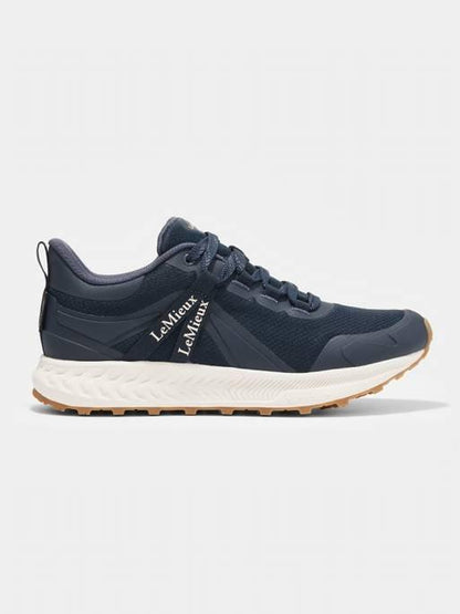 LeMieux Trax Waterproof Trainer - Navy - UK 3