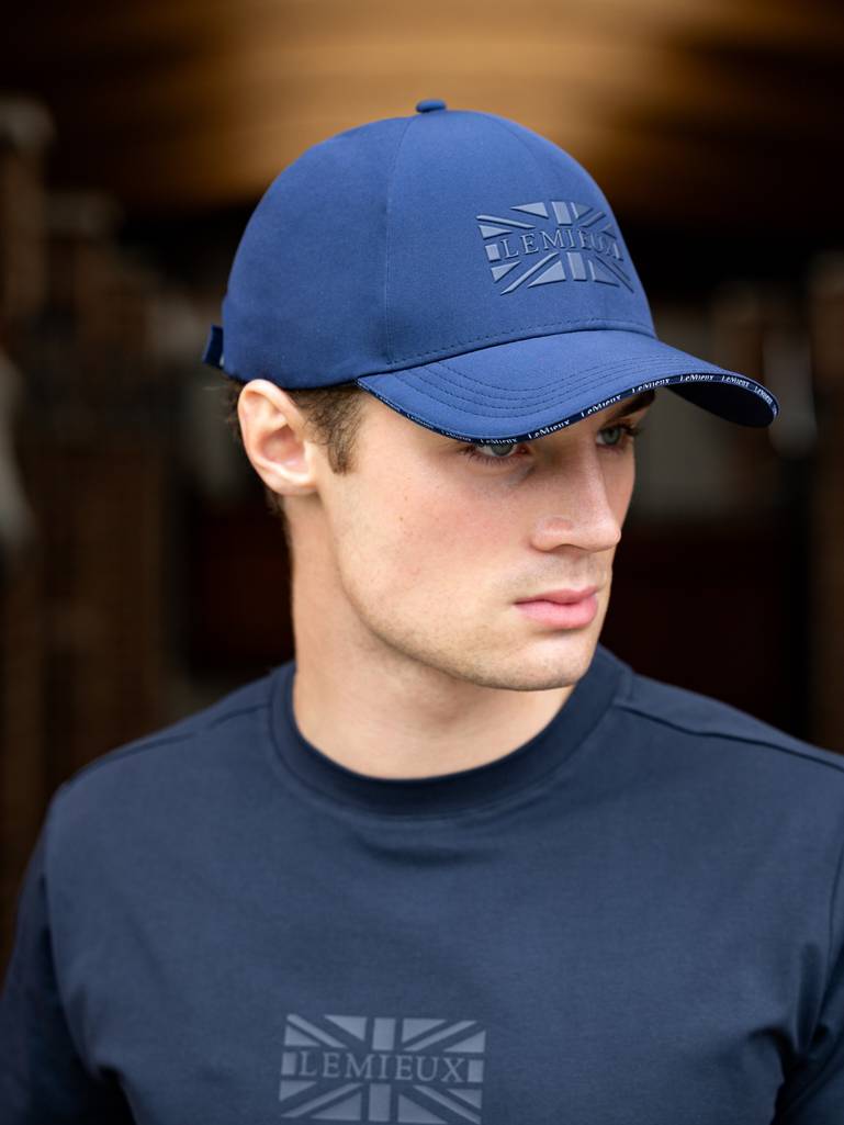 LeMieux Union Jack Baseball Cap - Navy - One Size