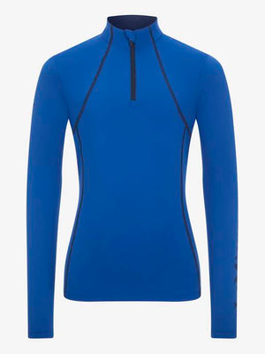 LeMieux Young Rider Victoire Base Layer - Benetton Blue - 07 - 08