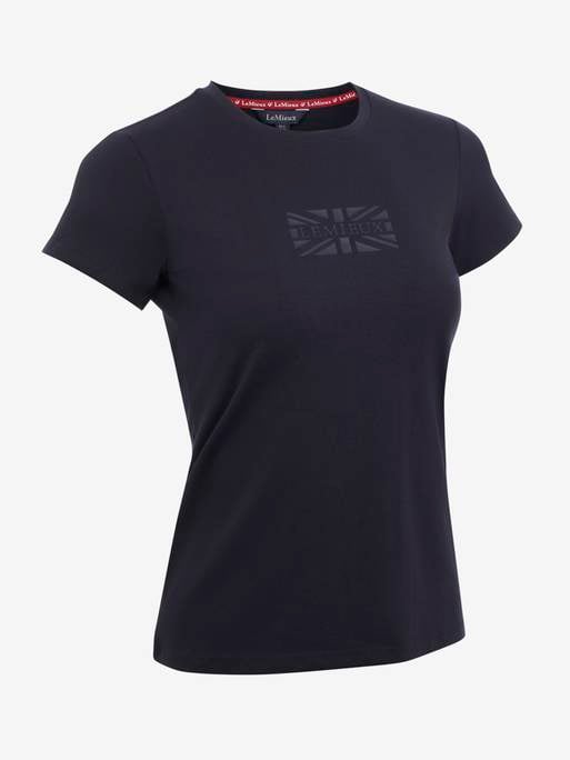 LeMieux Young Rider Victoire Union Jack T - Shirt - Navy - 09 - 10