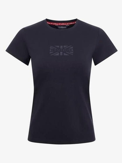 LeMieux Young Rider Victoire Union Jack T - Shirt - Navy - 09 - 10