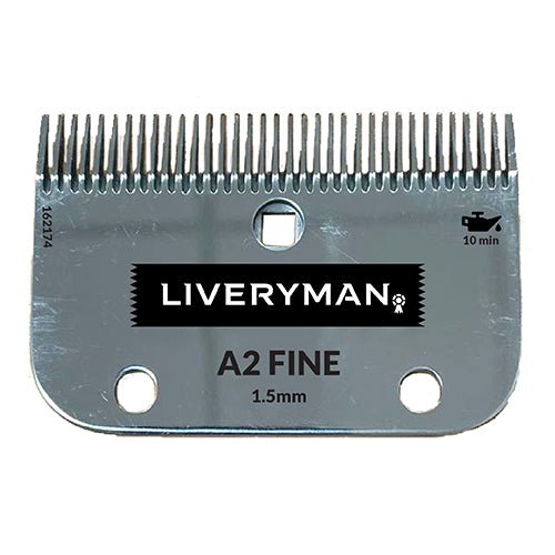 Liveryman Replacement Clipper Blade Set - Cutter and Comb - A2 - 3mm - 