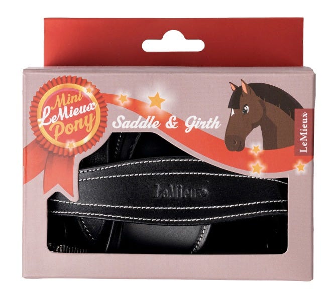 Mini LeMieux Pony Saddle - Black - 