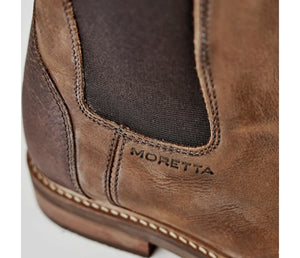 Moretta Modena Chelsea Boots - Tan - UK 4