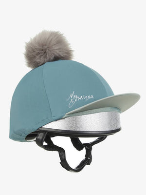 My LeMieux Luxury Pom Pom Hat Silk - Ink Blue - 