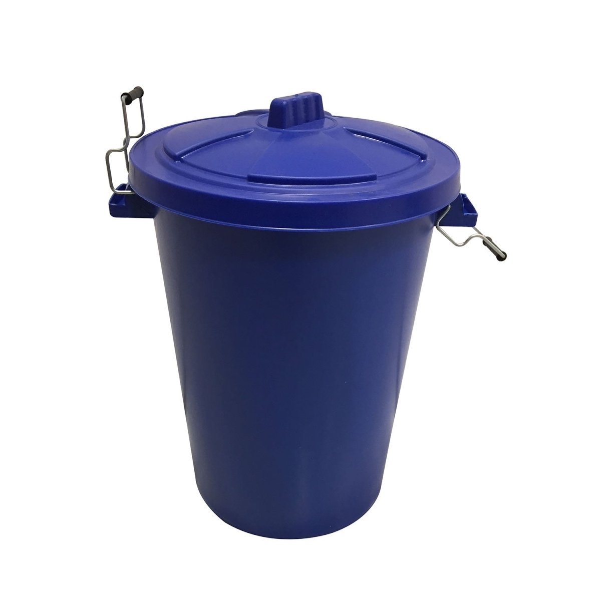 Prostable Dustbin C/W Locking Lid - Blue - 90Lt