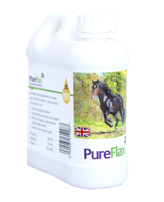 Pureflax Linseed Oil For Horses - 1Lt - 