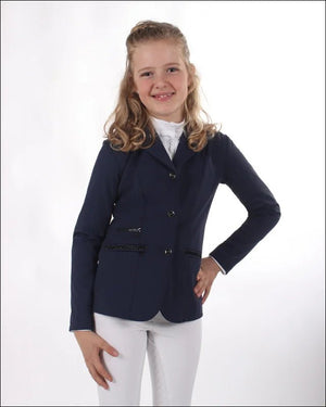 QHP Childs Julliet Competiton Jacket - Navy - 128/8