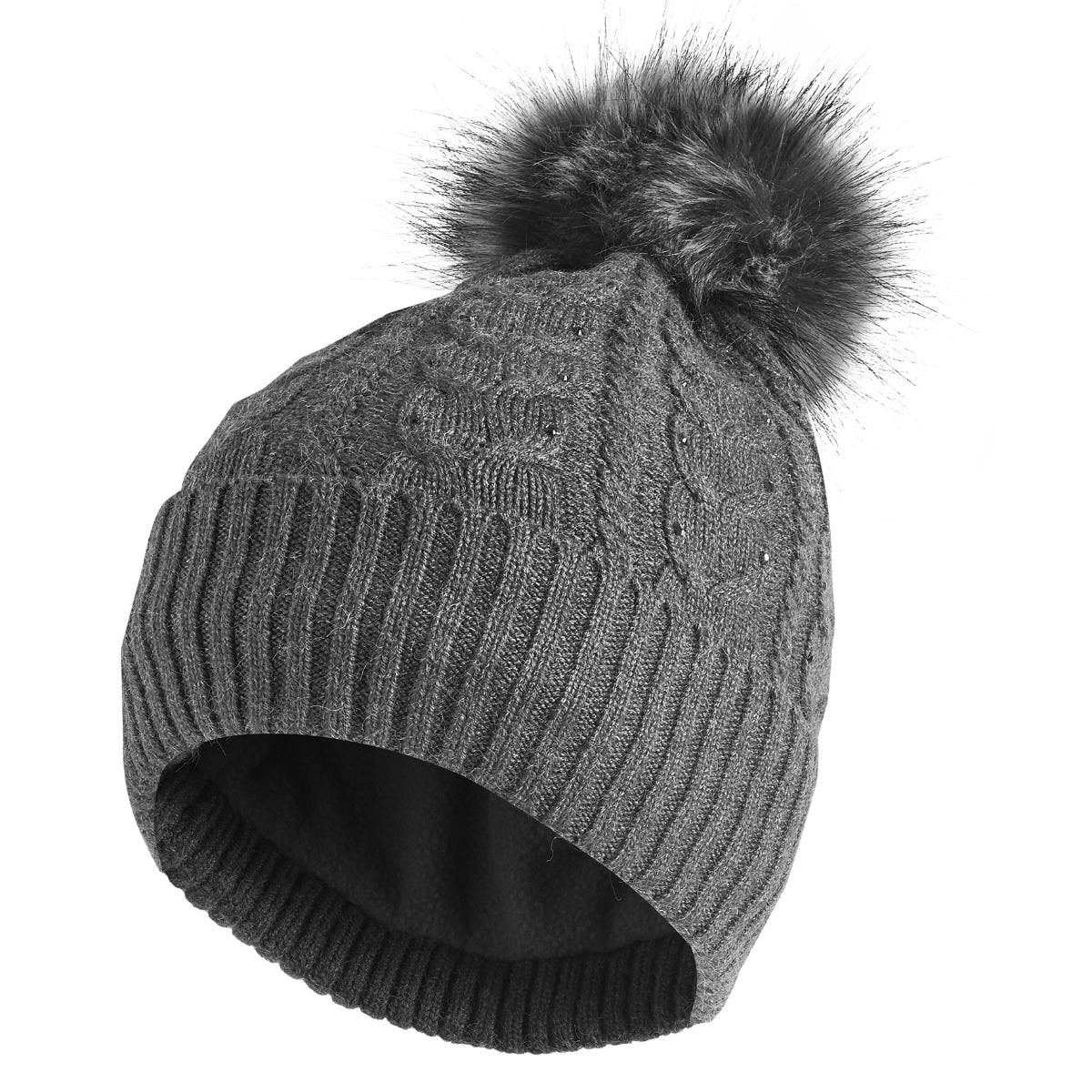 Schockemohle Crystal Beanie - Silver - 