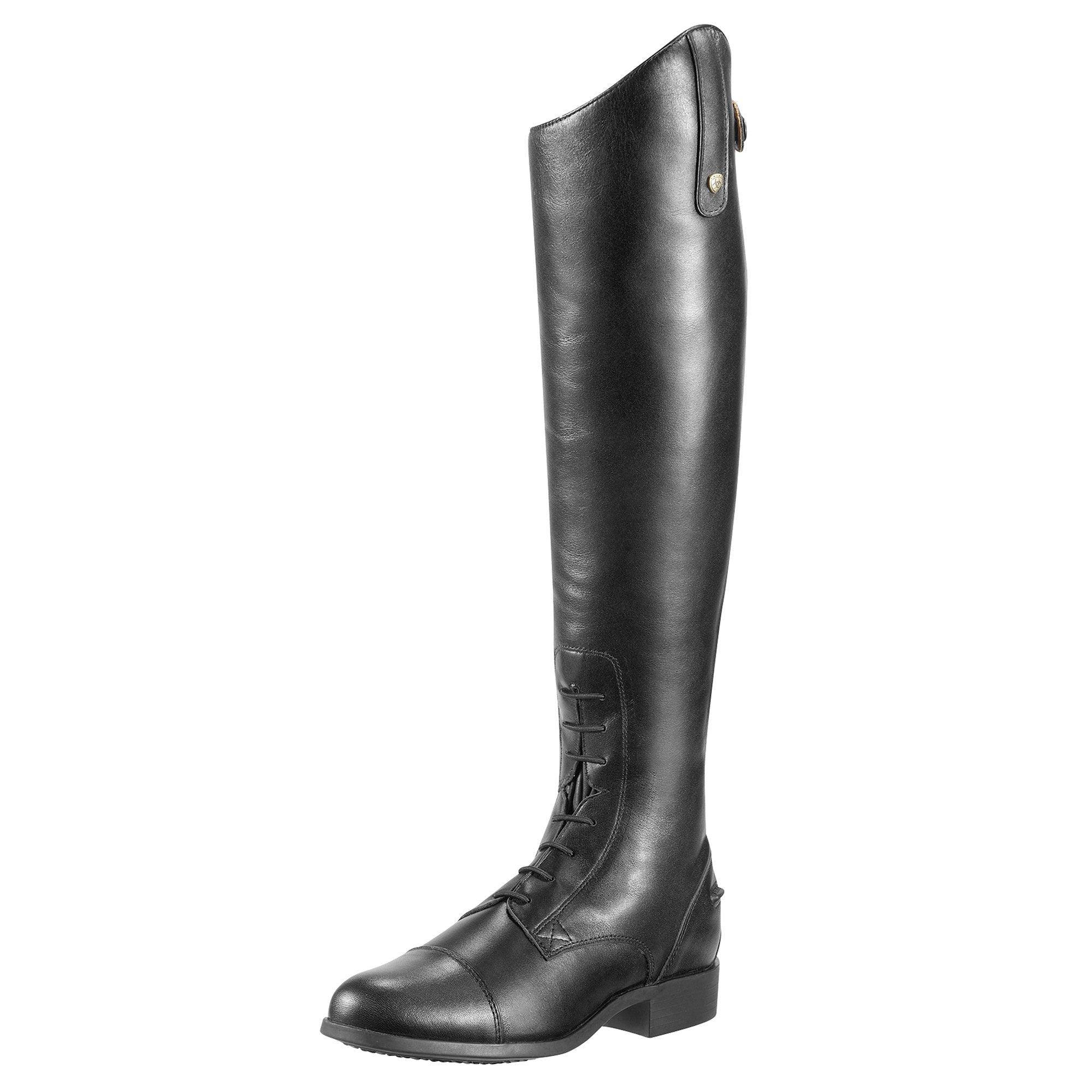 Ariat Men's Heritage Contour Field Zip Tall Riding Boot - Black - 7