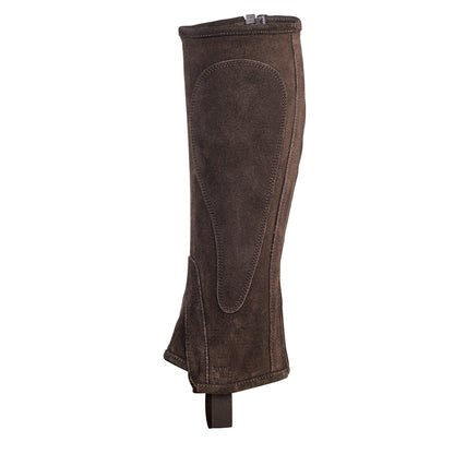 Moretta Suede Half Chaps - Adult - Black - L