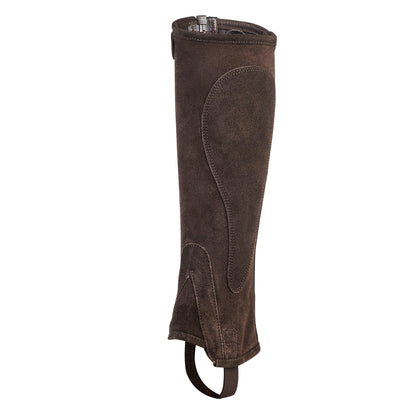 Moretta Suede Half Chaps - Adult - Black - L