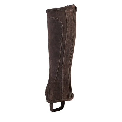 Moretta Suede Half Chaps - Adult - Black - L