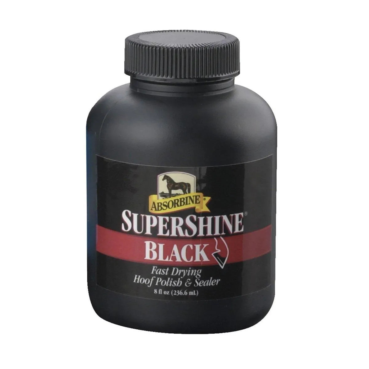 Absorbine Supershine Hoof Polish - Black - 237Ml