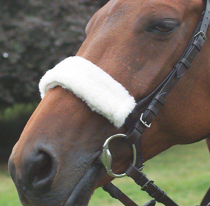 Acrilan Noseband Sleeve - Black -