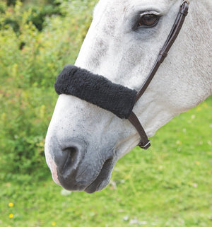 Acrilan Noseband Sleeve - Black -