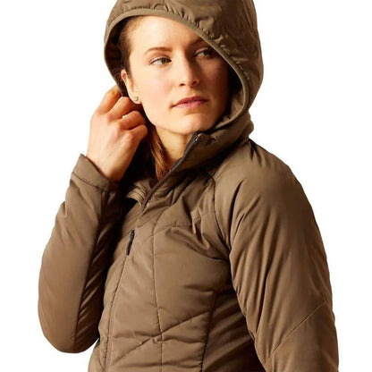 Ariat AW23 Ladies Zonal Insulated Winter Jacket - Canteen - L