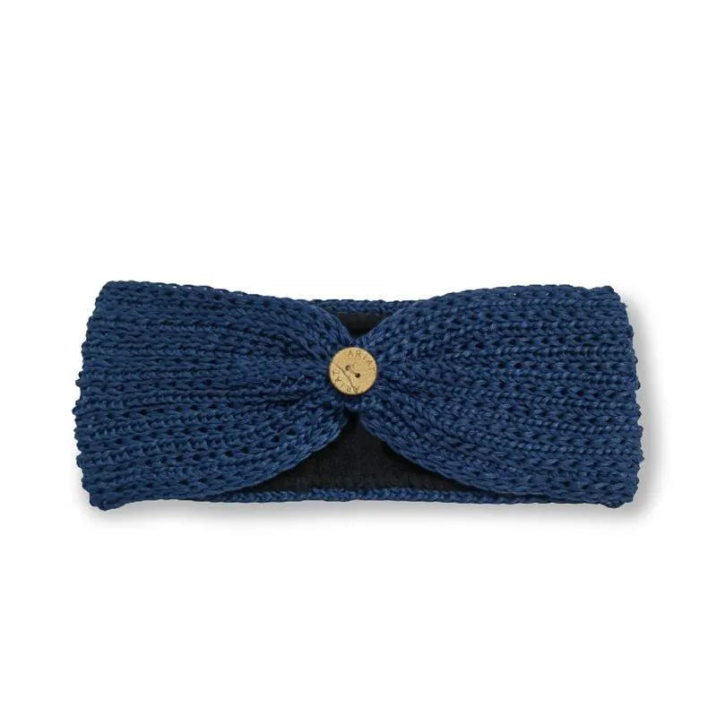 Ariat AW23 Midlands Winter Headband - Sargasso Sea -