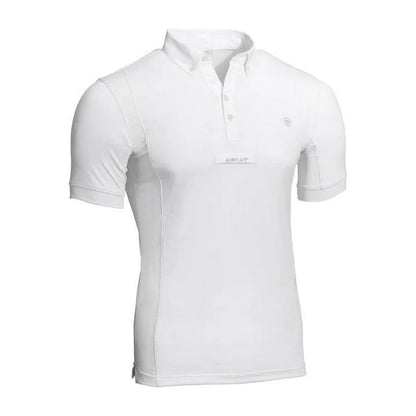 Ariat Mens Tek Show Shirt - White - Small