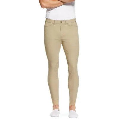 Ariat Mens Tri Factor Grip Knee Patch Breech - Tan - 34R