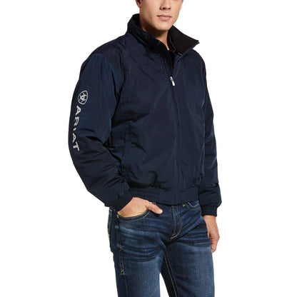 Ariat Men's Waterproof Stable Jacket - Navy - Small