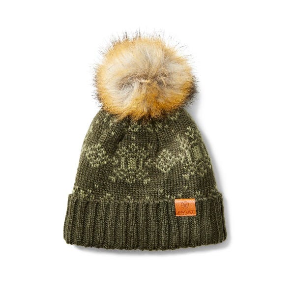 Ariat Patrona Beanie - Forest Mist/Four Leaf Clover -