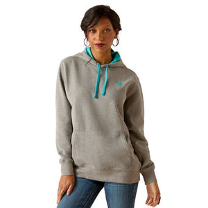 Ariat SS24 Womens Equipment Hood - Heather Grey - XS