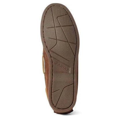 Ariat Womens Antigua Boat Shoe - Walnut - 3