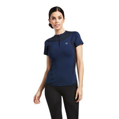 Ariat Womens Ascent Crew Baselayer - Navy - XS