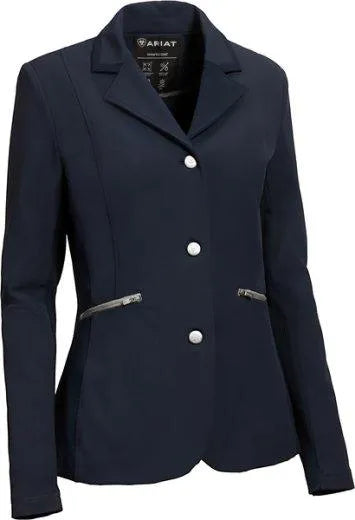 Ariat Womens Galatea Show Jacket - Ladies 8 - Navy