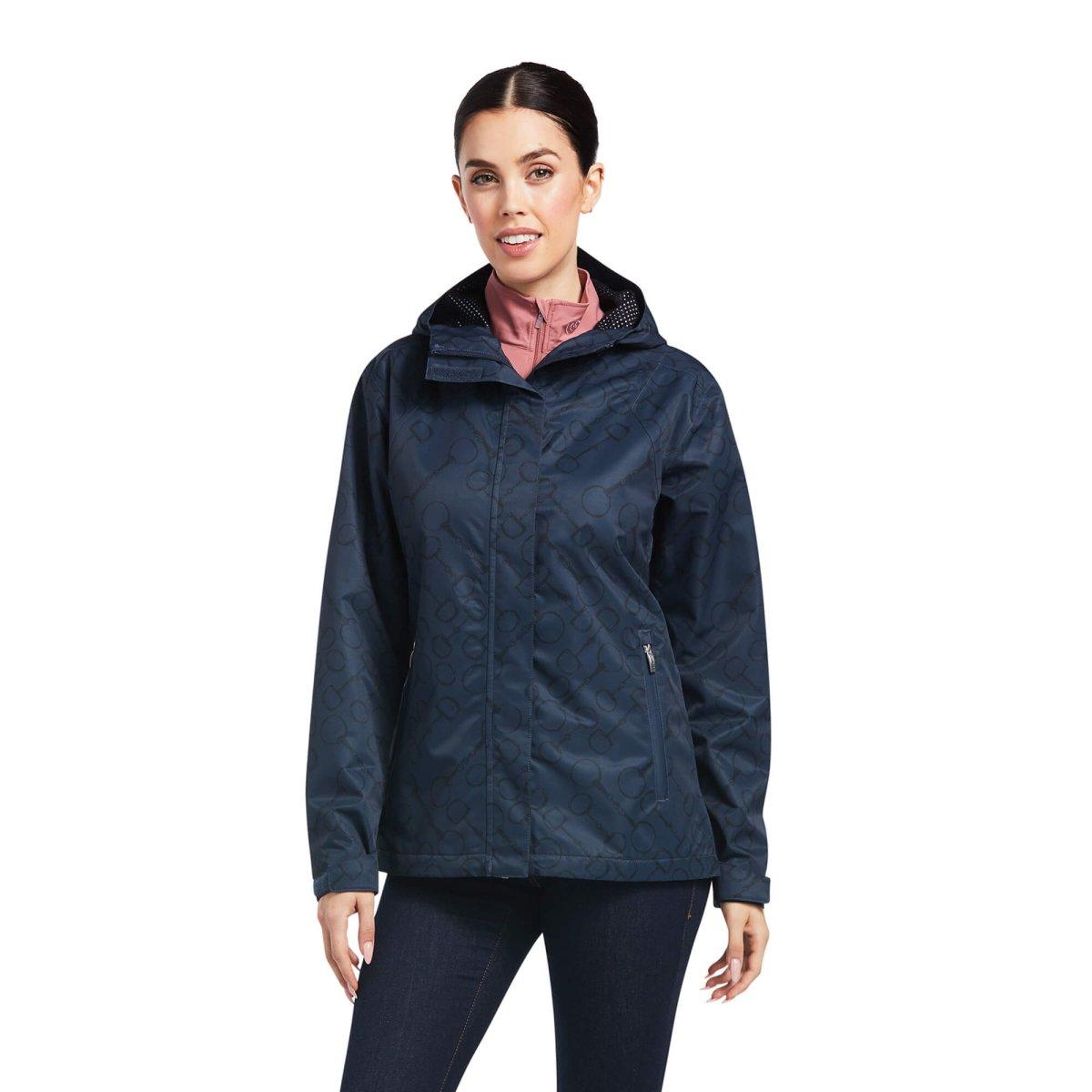 Ariat Womens Spectator Waterproof Jacket - Team Navy - Extra Small