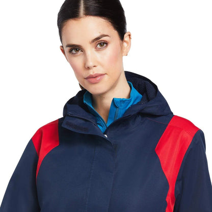 Ariat Womens Spectator Waterproof Jacket - Team Navy - Extra Small