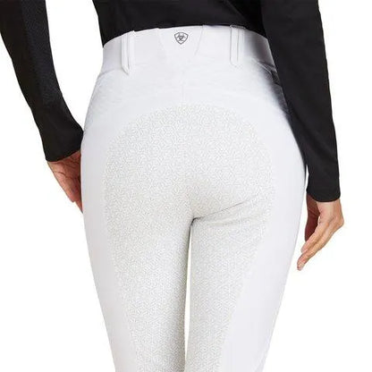 Ariat Womens Tri Factor X Bellatrix Full Seat Breech - White - 22R